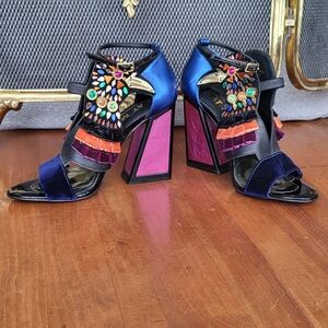 Kat Maconie Aya Sandal Bird Embellished Sandal 7